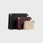 THREE POUCHES SET IN TRIO GRAINED CALFSKIN - Image 2